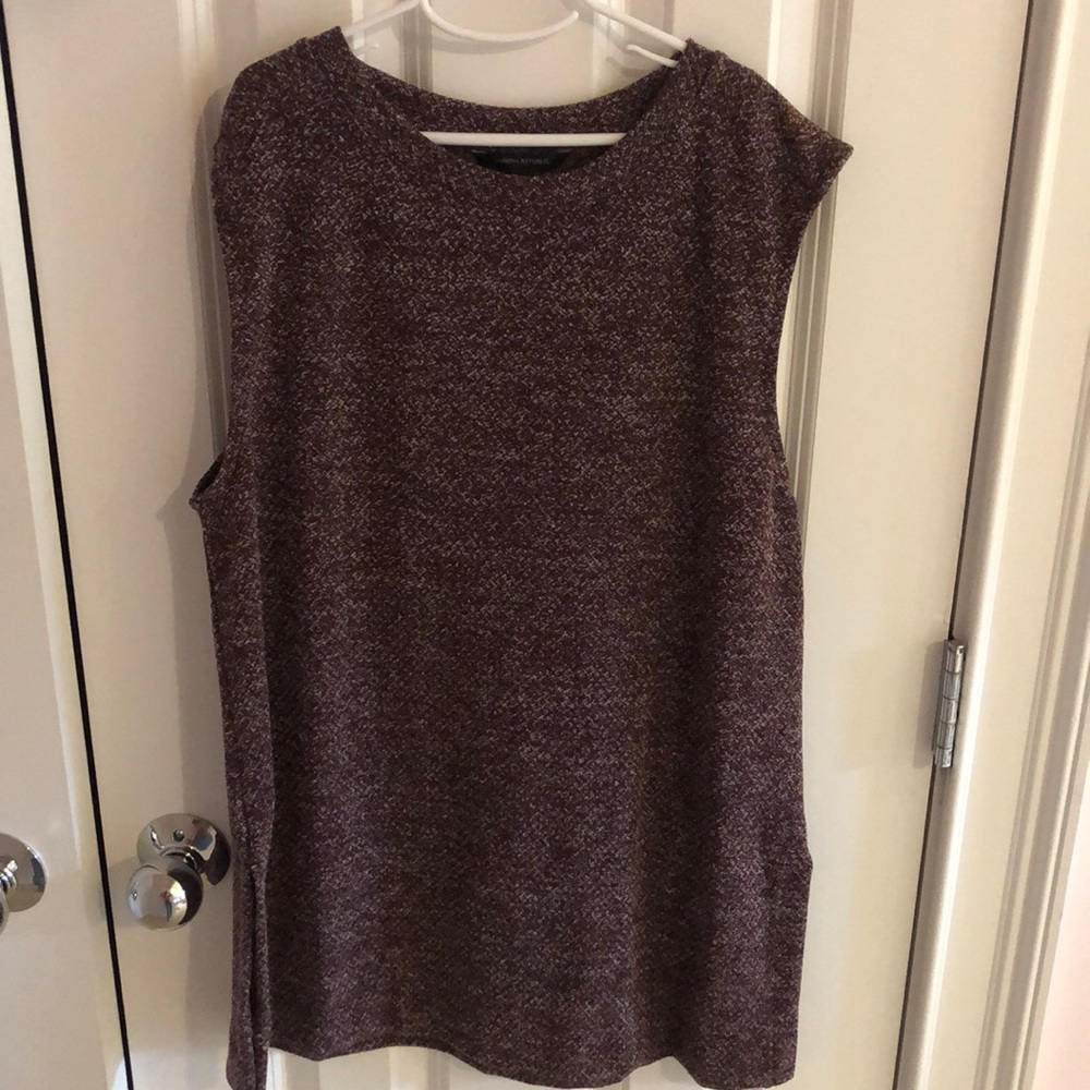 Maroon Sweater Tank
